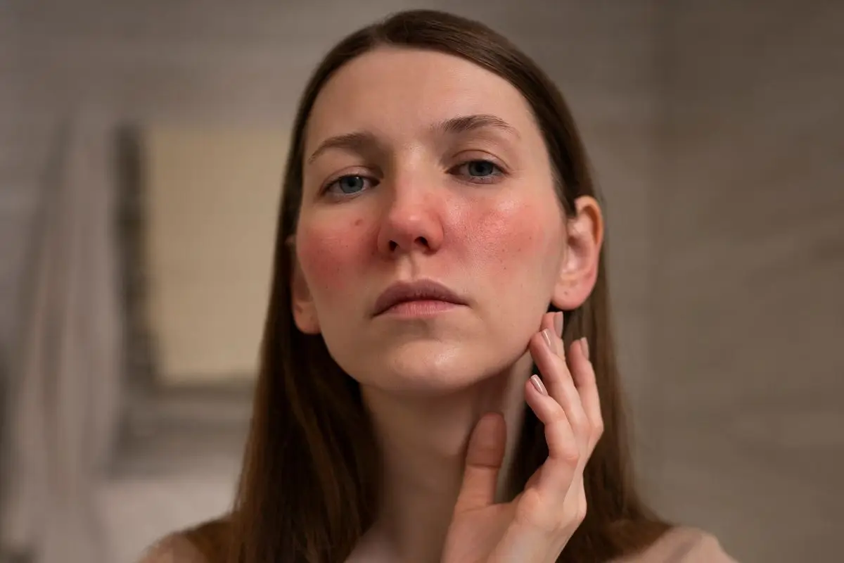 Macchie rosse sul viso e prurito? Attenzione a questo sintomo cutaneo del lupus